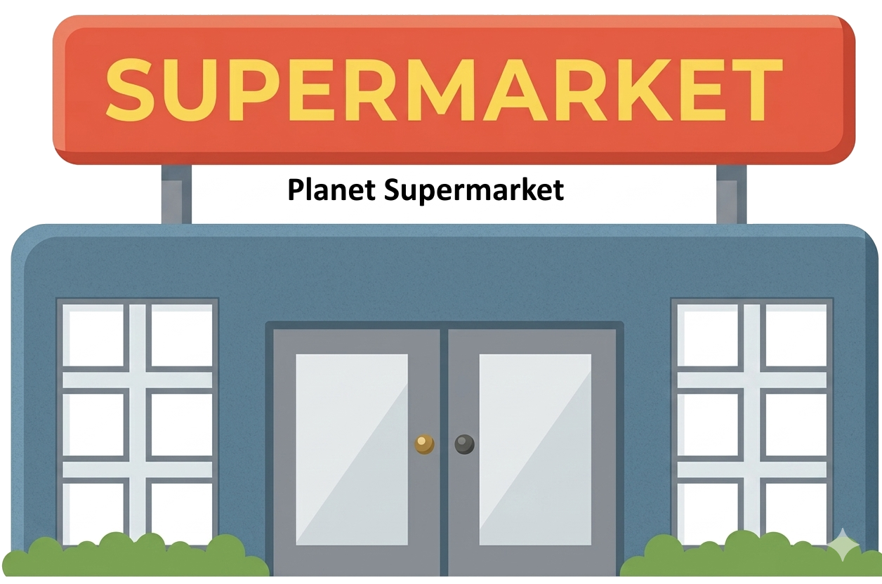 Supermarkets icon